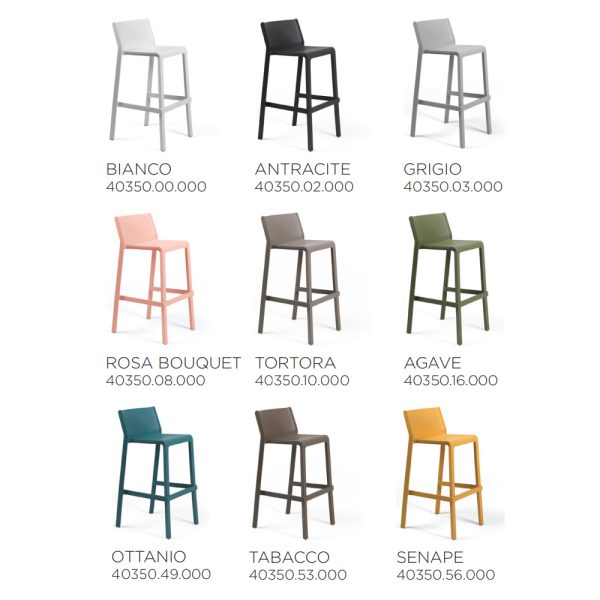Nardi Trill Stool korkea terassibaarituoli - Image 10