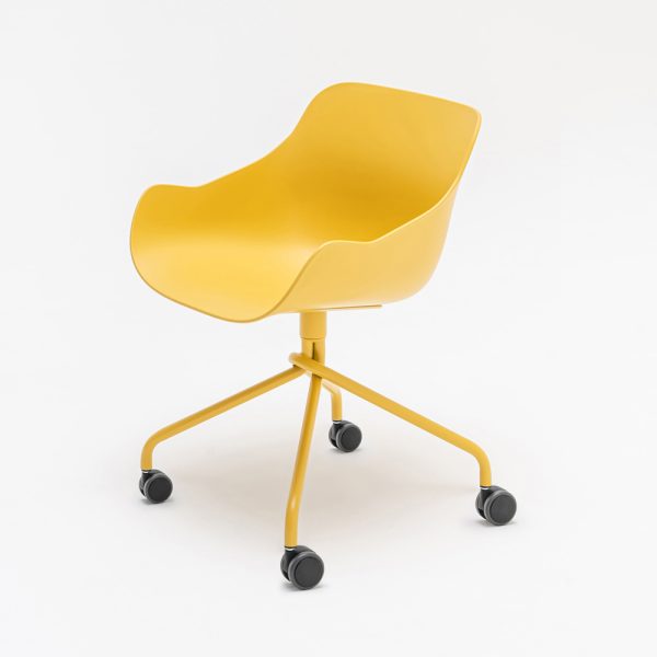 MDD Baltic Basic chair tuoli ristikkojalka pyörillä - Image 4