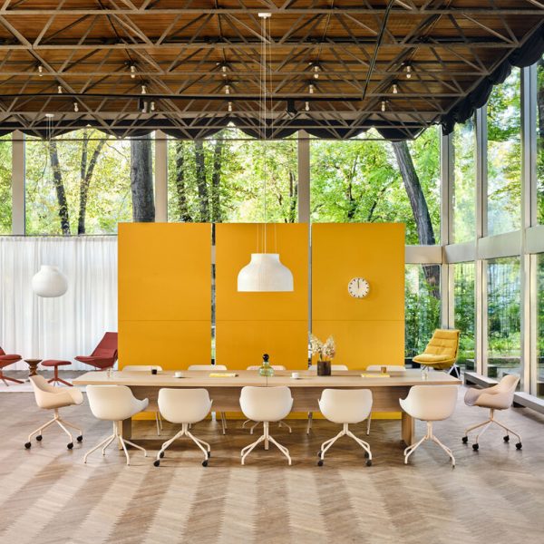MDD Baltic Basic chair tuoli ristikkojalka pyörillä - Image 8