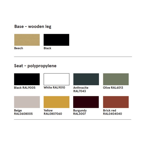 MDD Baltic Basic chair tuoli puujaloilla - Image 8