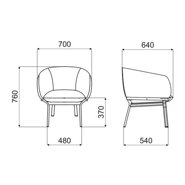 MDD Grace Armchair nojatuoli - Image 22