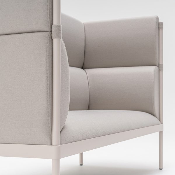 MDD Stilt Sofa High Backed 2-istuttava sohva - Image 6