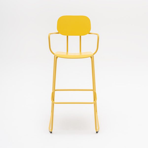 MDD New School High Stool baarituoli käsinojallinen - Image 2