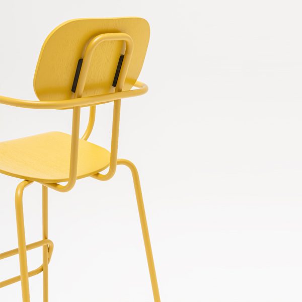 MDD New School High Stool baarituoli käsinojallinen - Image 6