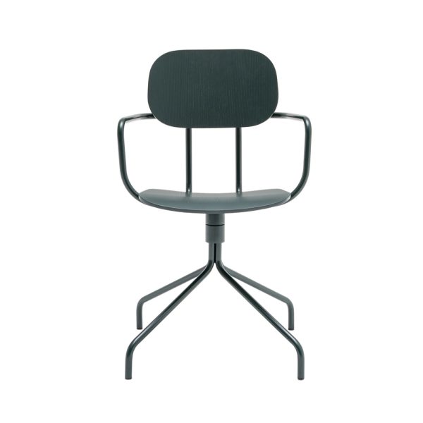 MDD New School Chair käsinojallinen tuoli ristikkojalalla
