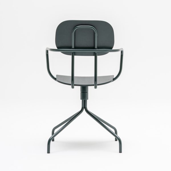 MDD New School Chair käsinojallinen tuoli ristikkojalalla - Image 3
