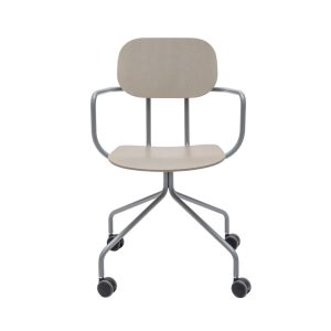 MDD New School Chair käsinojallinen tuoli ristikkojalka pyörillä