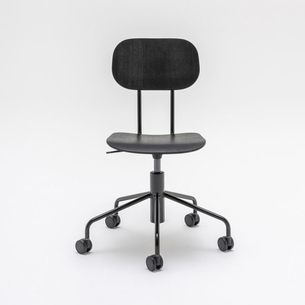 MDD New School Chair tuoli ristikkojalka pyörillä - Image 2