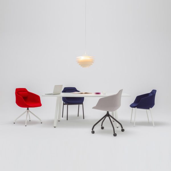 MDD Ultra Chair tuoli putkiristikkojalka pyörillä - Image 5