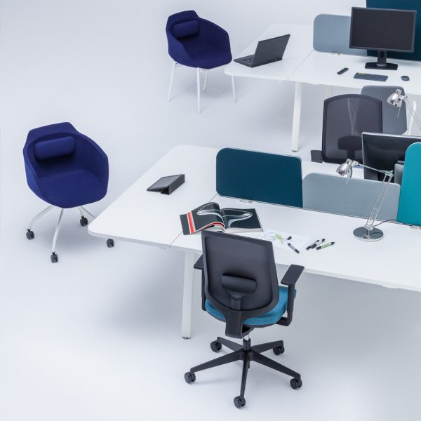 MDD Ultra Chair tuoli putkiristikkojalka pyörillä - Image 6