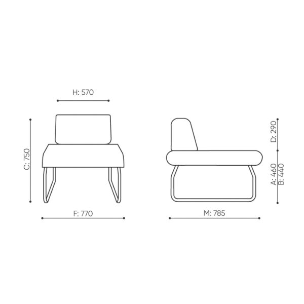 Bejot Legvan LG401 sohvamoduuli - Image 2