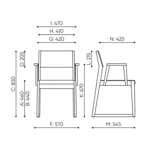 Bejot Woodbe WB8703N tuoli - Image 2
