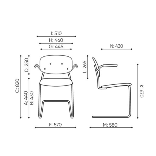 Bejot Hens HS2301N tuoli - Image 2