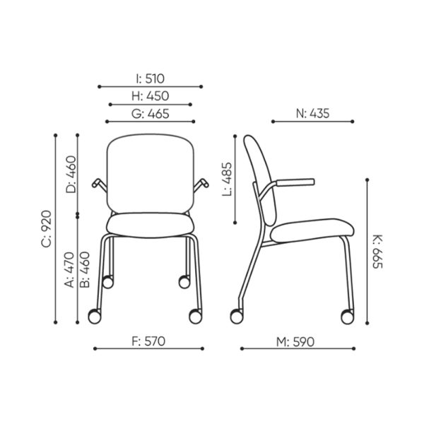 Bejot Hens HS260H4N tuoli - Image 2