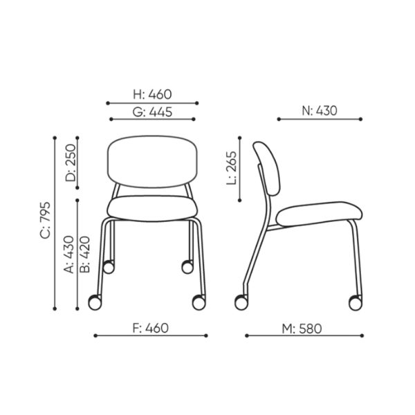 Bejot Hens HS2614N tuoli - Image 2