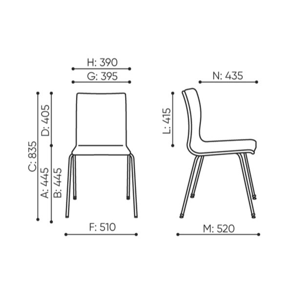Bejot Orte OT2151N tuoli - Image 6