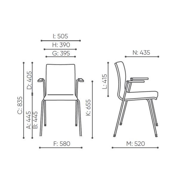 Bejot Orte OT2201N tuoli - Image 2
