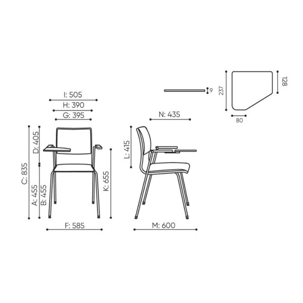 Bejot Orte OT2202NP tuoli - Image 7