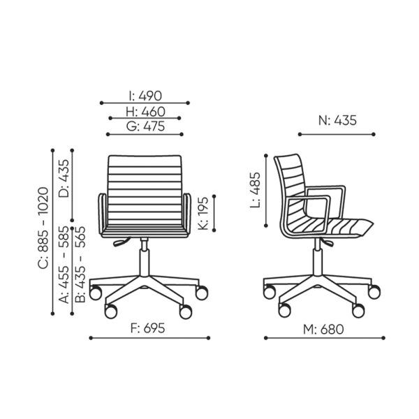 Bejot Orte OT3DH102P tuoli - Image 7