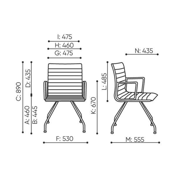 Bejot Orte OT3DH250P tuoli - Image 4