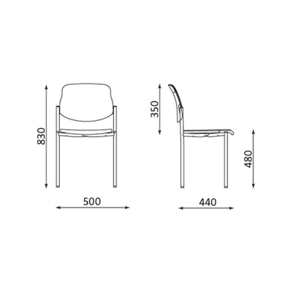 Q-Furnisher Styl verhoiltu tuoli - Image 2