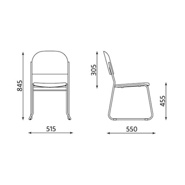 Q-Furnisher Vesta tuoli - Image 3