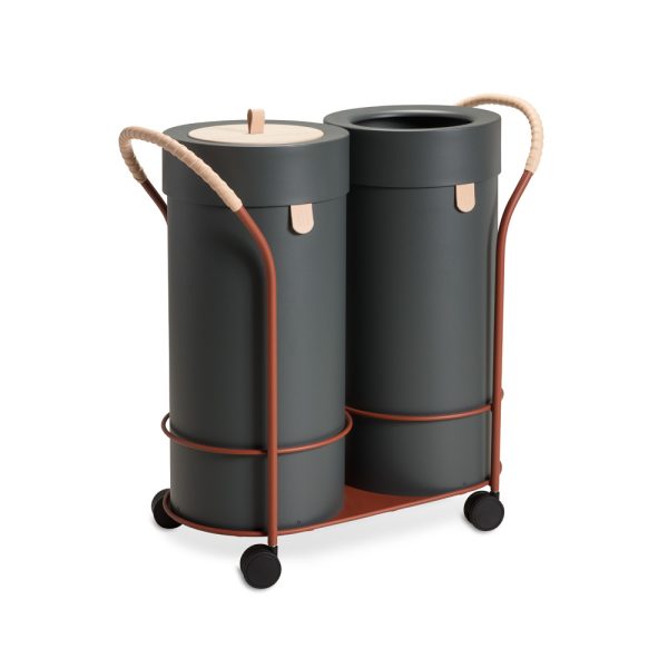 Mizetto Bin There L Bin Trolley kierrätysvaunu - Image 6