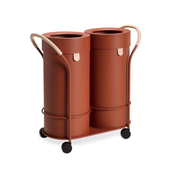 Mizetto Bin There L Bin Trolley kierrätysvaunu - Image 5