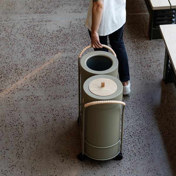 Mizetto Bin There L Bin Trolley kierrätysvaunu - Image 16