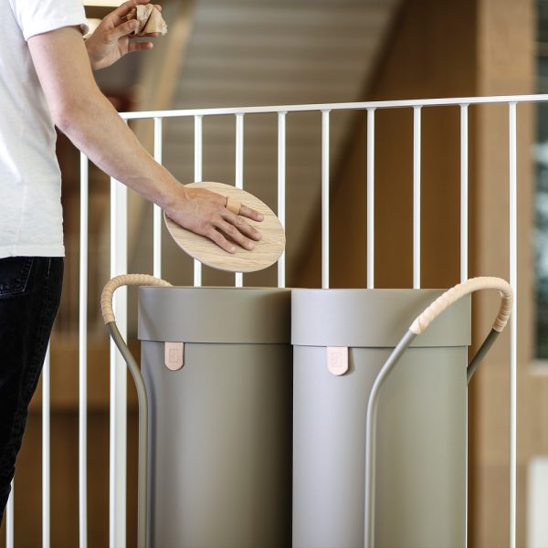 Mizetto Bin There L Bin Trolley kierrätysvaunu - Image 17