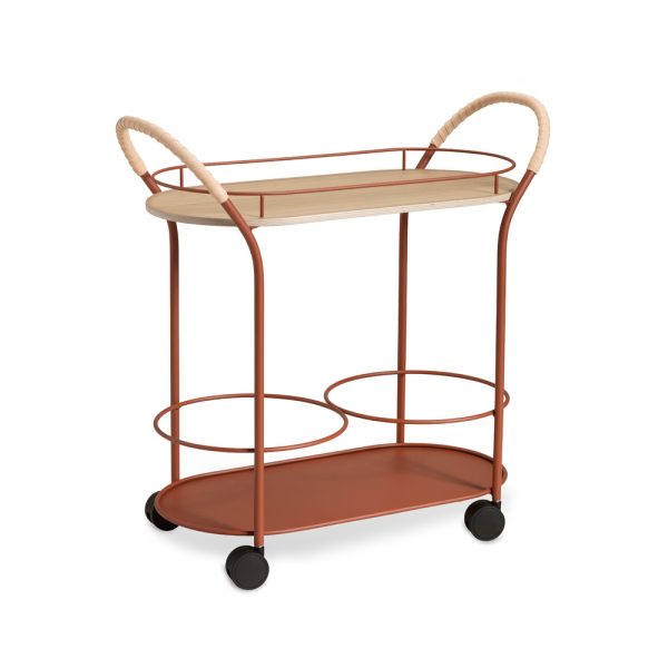 Mizetto Bistro Trolley kierrätys/tarjoiluvaunu - Image 10
