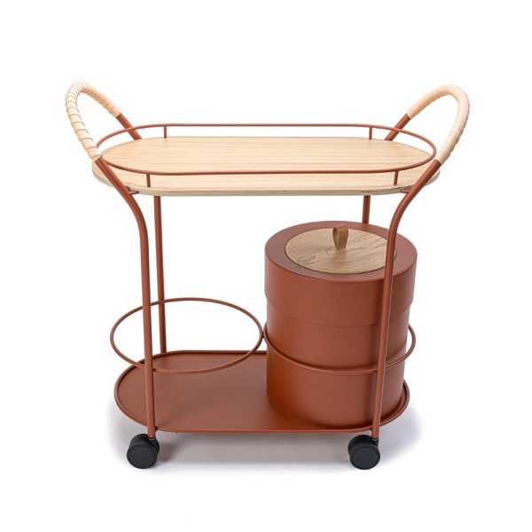 Mizetto Bistro Trolley kierrätys/tarjoiluvaunu - Image 11