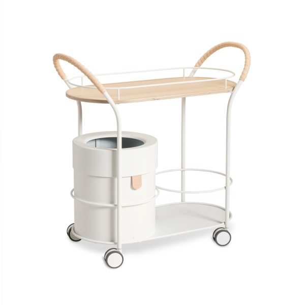 Mizetto Bistro Trolley kierrätys/tarjoiluvaunu