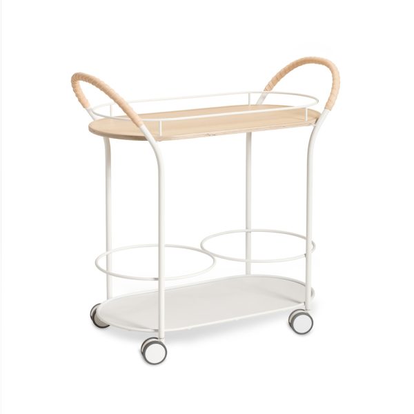 Mizetto Bistro Trolley kierrätys/tarjoiluvaunu - Image 2