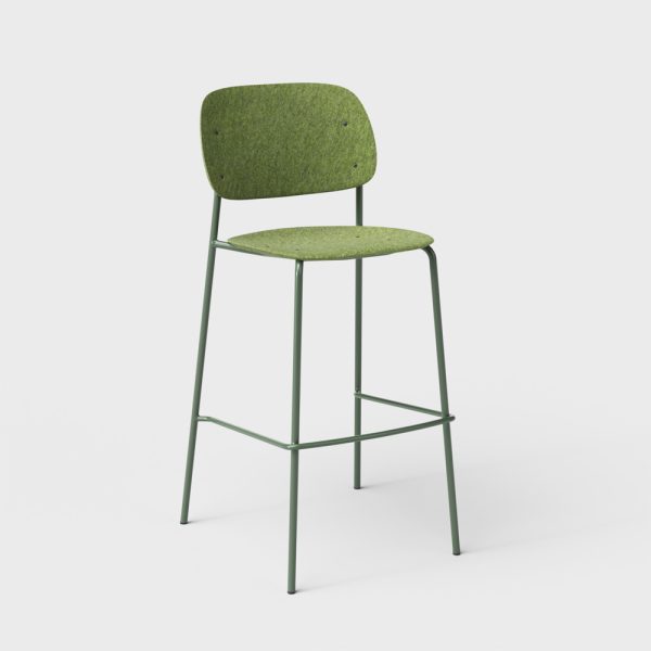 De Vorm Hale PET Felt Bar Stool korkea baarituoli - Image 6