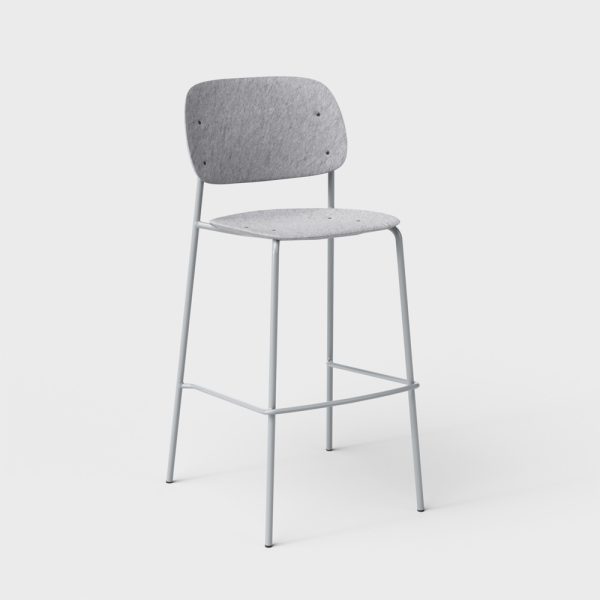 De Vorm Hale PET Felt Bar Stool korkea baarituoli - Image 7