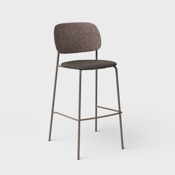 De Vorm Hale PET Felt Bar Stool istuinverhoiltu korkea baarituoli - Image 12