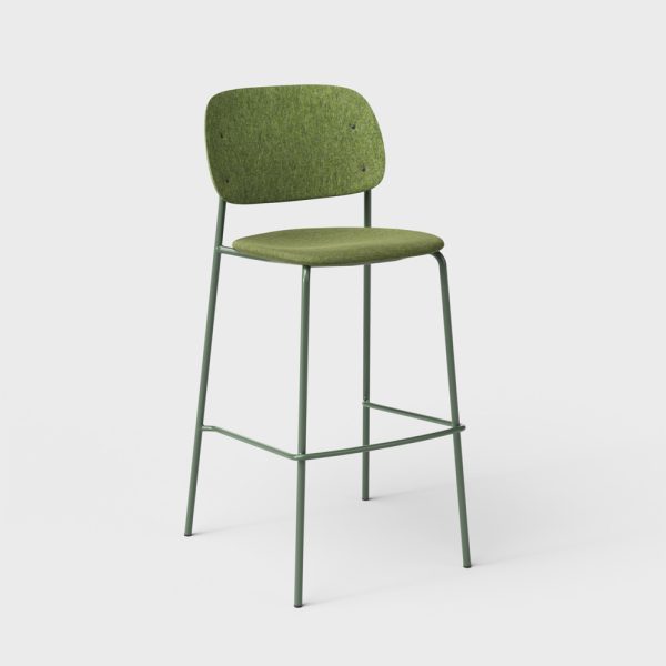 De Vorm Hale PET Felt Bar Stool istuinverhoiltu korkea baarituoli - Image 9