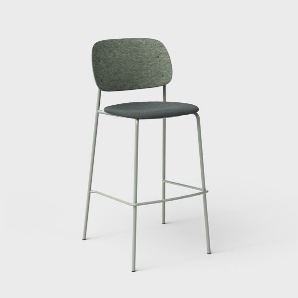 De Vorm Hale PET Felt Bar Stool istuinverhoiltu korkea baarituoli - Image 6