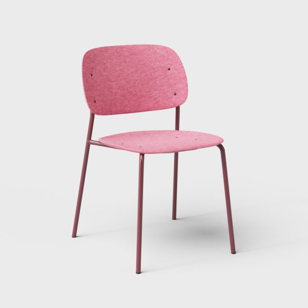 De Vorm Hale PET Felt Stack Chair tuoli - Image 2