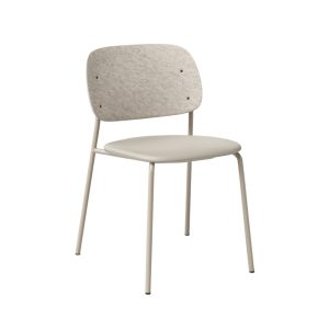 De Vorm Hale PET Felt Stack Chair istuinverhoiltu tuoli