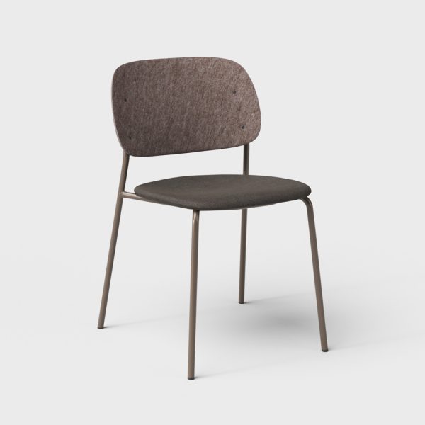 De Vorm Hale PET Felt Stack Chair istuinverhoiltu tuoli - Image 2