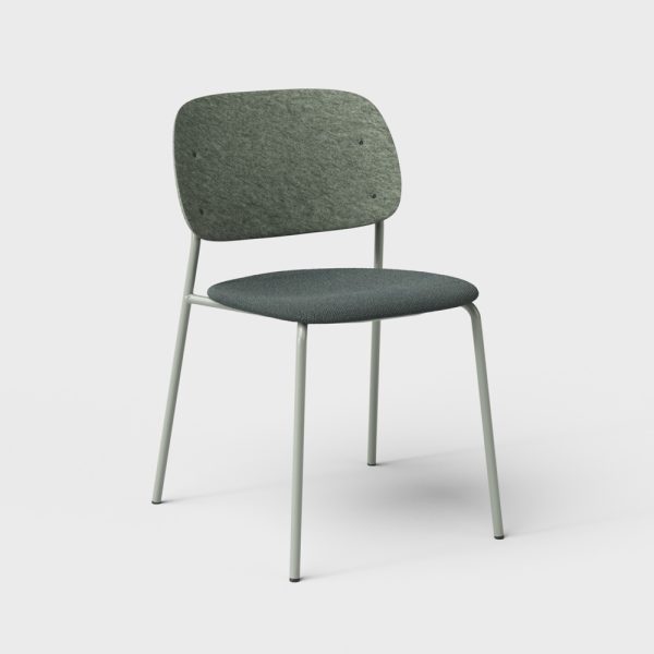 De Vorm Hale PET Felt Stack Chair istuinverhoiltu tuoli - Image 8