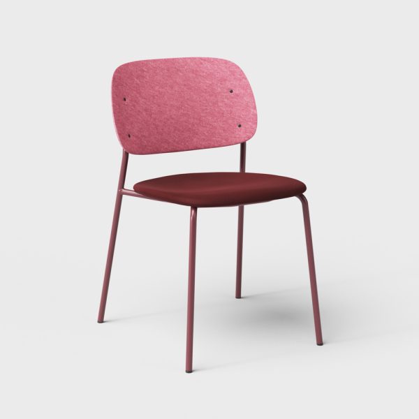 De Vorm Hale PET Felt Stack Chair istuinverhoiltu tuoli - Image 9