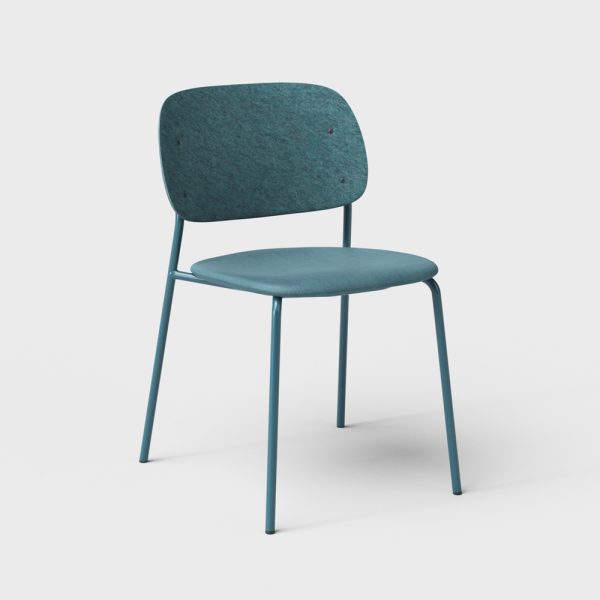 De Vorm Hale PET Felt Stack Chair istuinverhoiltu tuoli - Image 10