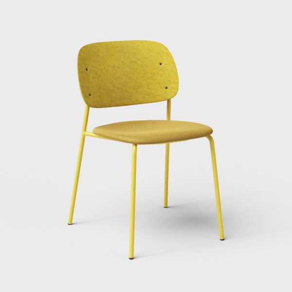 De Vorm Hale PET Felt Stack Chair istuinverhoiltu tuoli - Image 11