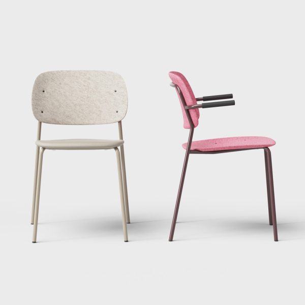 De Vorm Hale PET Felt Stack Chair tuoli - Image 17