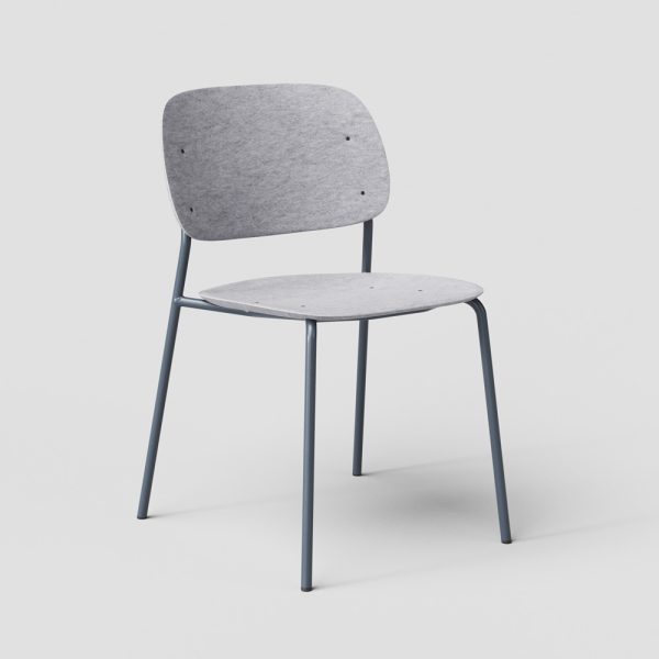 De Vorm Hale PET Felt Stack Chair tuoli - Image 15