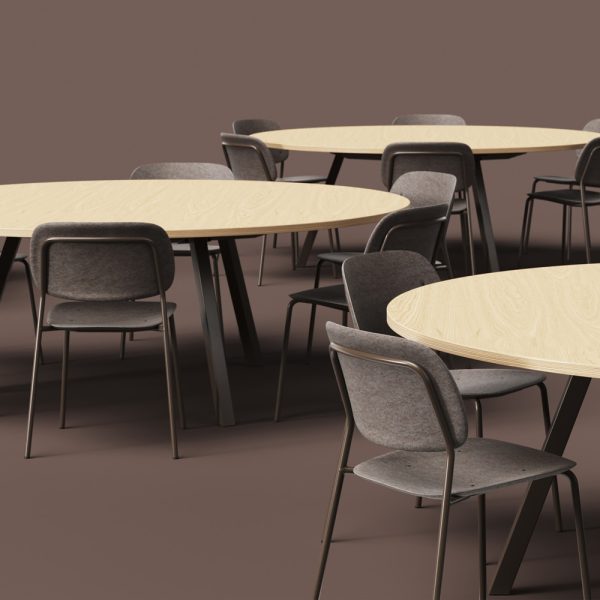 De Vorm Hale PET Felt Stack Chair tuoli - Image 23
