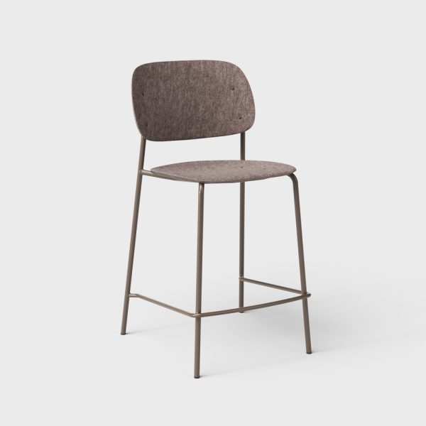 De Vorm Hale PET Felt Counter Stool matala baarituoli - Image 3